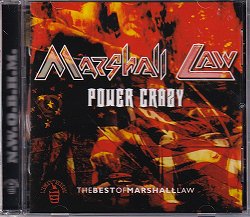 MARSHALL LAW-power crazy CD(UK press) - ROCK STAKK RECORDS