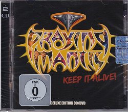 PRAYING MANTIS-keep it alive CD+DVD-ROCK STAKK RECORDS