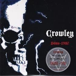 CROWLEY-demo 1987 MCD(PAPER CVR)-ROCK STAKK RECORDS