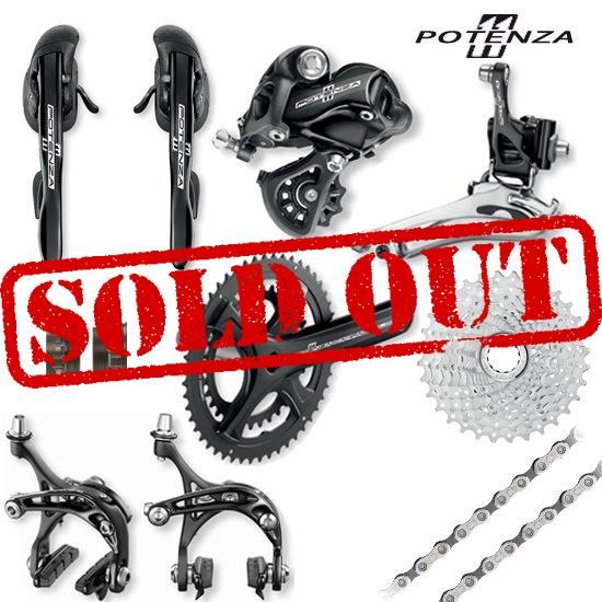 Campagnolo Potenza Groupsets Black カンパニョーロ ポテンツァ