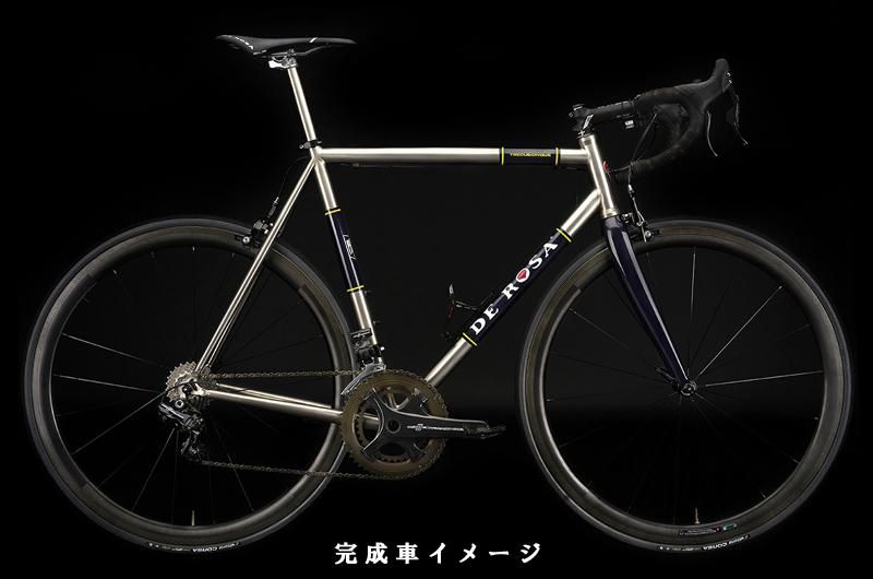 【希少】DE ROSA デローザ チタニオ 3/2.5 BLACK LABEL DE ROSA (デローザ) TITANIO 3/2.5 チタニオ SuperRecord80th 11S