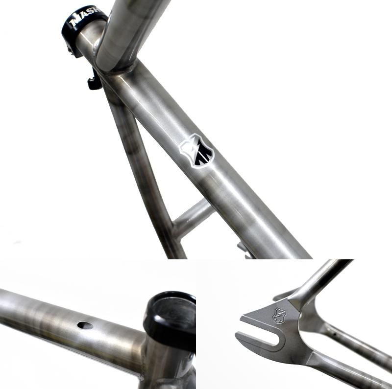 Mash Steel Frameset Silver Smoke / マッシュ スチール