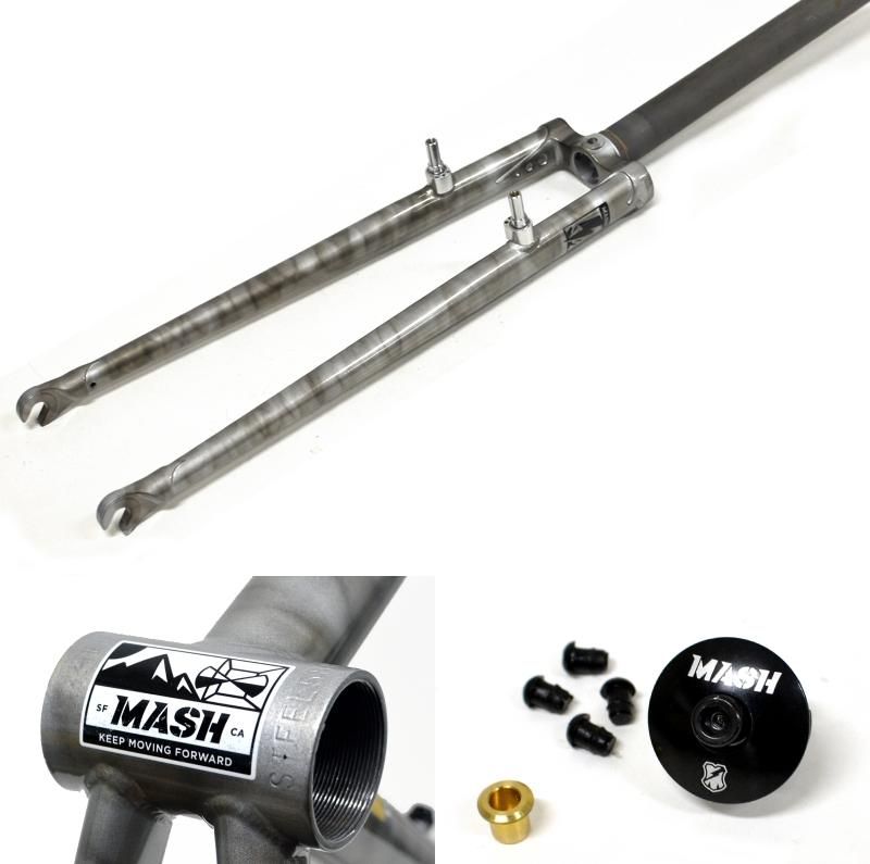 Mash Steel Frameset Silver Smoke / マッシュ スチール Mash Steel Frameset Silver Smoke / マッシュ スチール