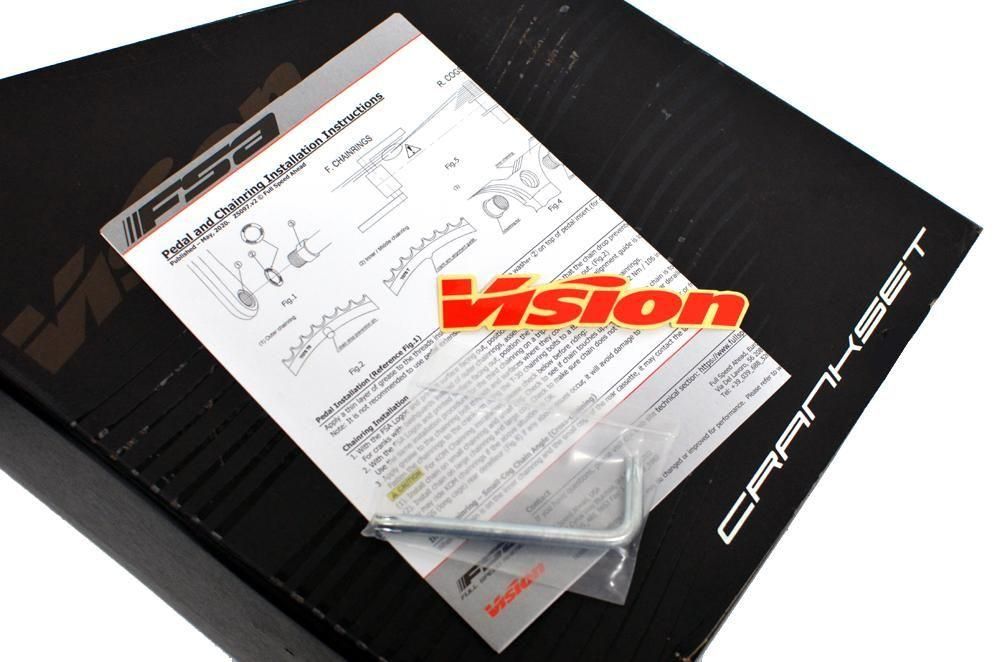 Vision Track Crankset ビジョン トラック クランクセット