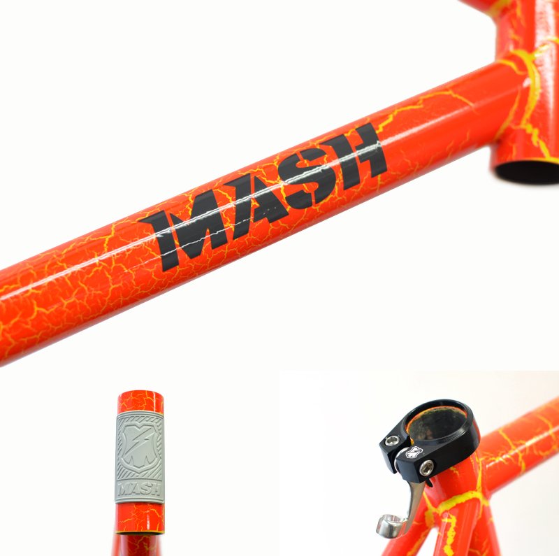 Mash Steel Frameset Lava Orange / マッシュ スチール フレームセット 