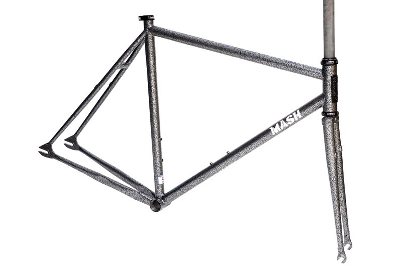 Mash Steel Frameset Gray Hammered / マッシュ スチール フレーム