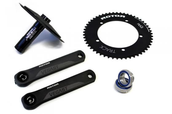 初売り】 / rotor TRACK ROTOR CRANKSETS & vegast 165,170mm 172.5mm