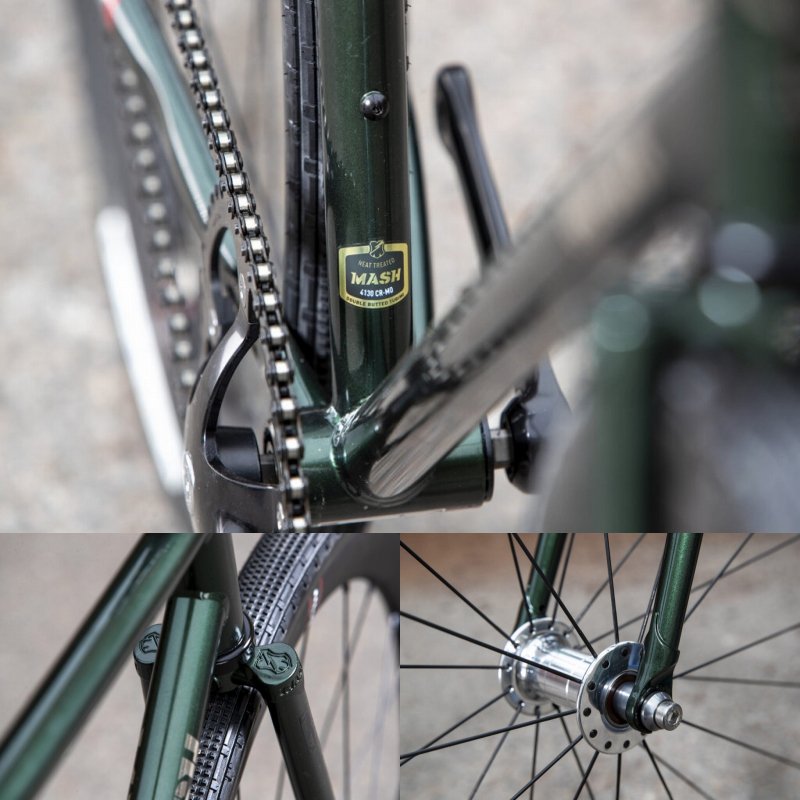 Mash Steel Frameset Bullitt Green / マッシュ スチール フレームセット (2021)