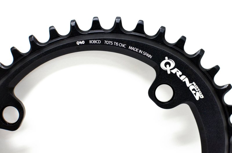 ROTOR Q RINGS SPIDER MOUNT OVAL CHAINRINGS AERO 1X / ローター