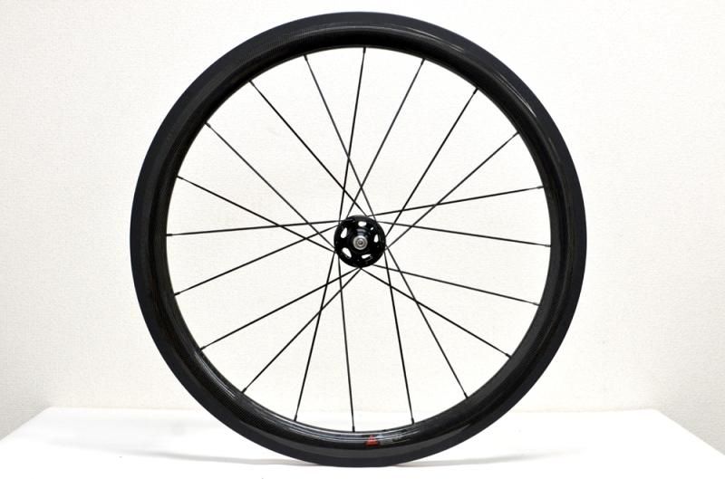 東レ フルカーボン クリンチャー トラック フロントホイール GMT