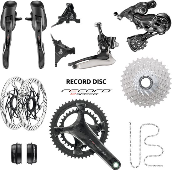 Campagnolo Record 12 speed DB Groupset / カンパニョーロ スーパーレコード 12速 ディスク グループセット