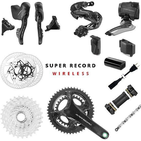 Campagnolo Super Record Wireless 12s DB Groupset / カンパニョーロ スーパーレコード ワイヤレス  12速 ディスク グループセット