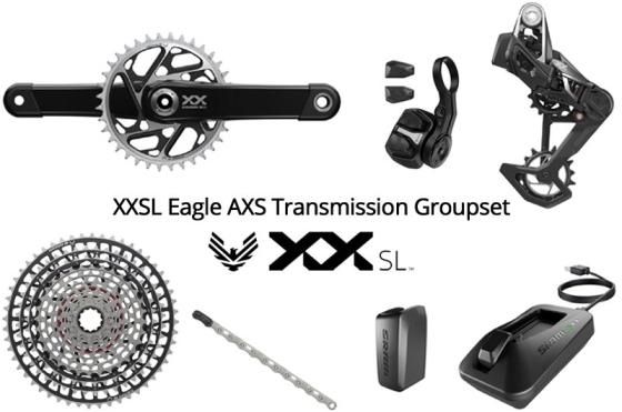 SRAM eagle xxsl 170クランク 34tチェーンリング SRAM スラム