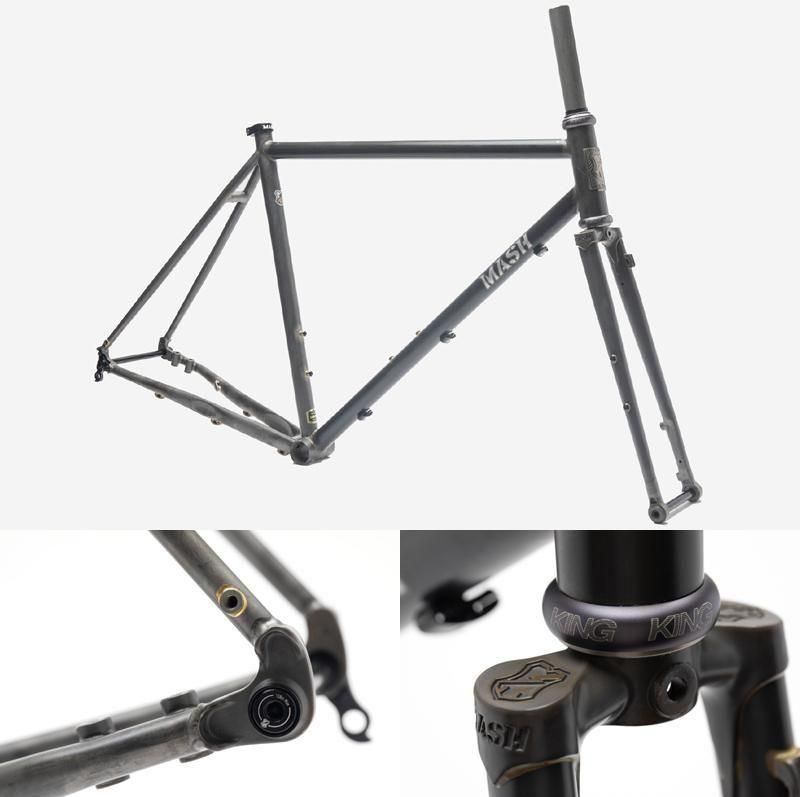 MASH* all-road frame set (matte phosphate) - BLUE LUG ONLINE