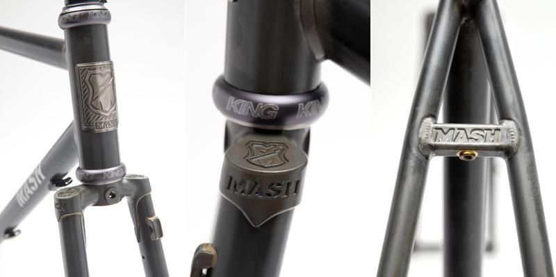 MASH* all-road frame set (matte phosphate) - BLUE LUG ONLINE