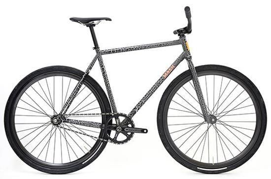 MASH Reyes Steel Frameset B+W Crack / マッシュ レイズ