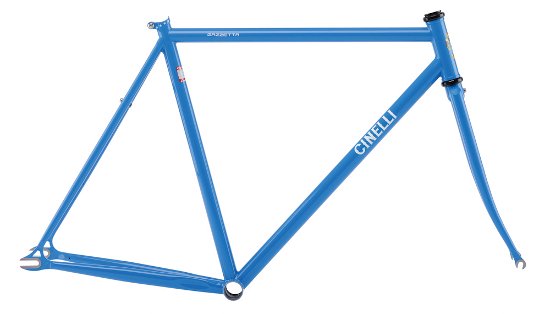 Cinelli Gazzetta Frameset チネリ ガゼッタ フレーム ベルブルー 青