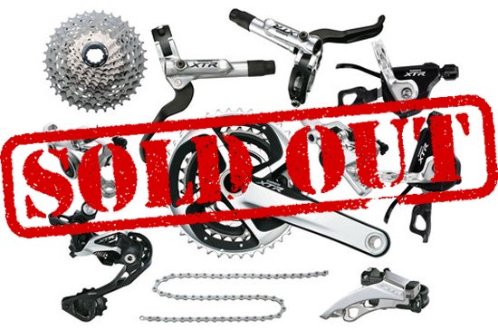 Shimano XTR M980 XC-Race Disc Groupset シマノ XTR レース用