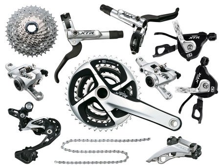 Shimano XTR M980 XC-Race Disc Groupset シマノ XTR レース用