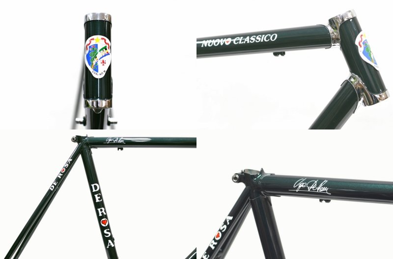 DE ROSA NUOVO CLASSICO Verde デローザ ヌオーボ クラシコ フレームセット