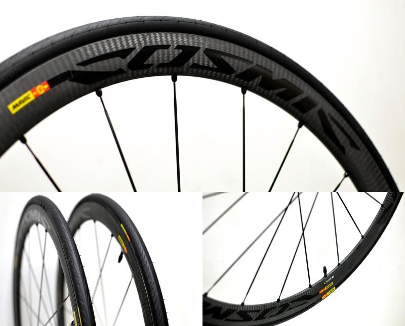 フリー若干重めMAVIC Cosmic carbon 40c 19c クリンチャー - パーツ