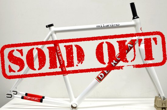 DE ROSA MILANINO PISTA 2014 完成車バラシ フレーム Lサイズ 展示用未走行 新古品