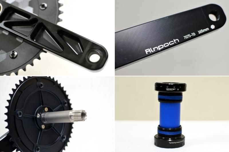 RINPOCH Hex Track Crankset リンポーチ ヘックス トラック クランクセット