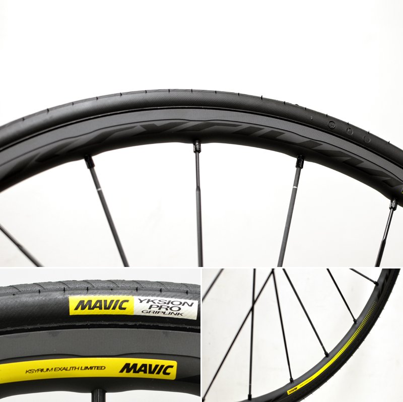 Mavic Ksyrium Pro Exalith SL 2016 LTD Yellow マビック キシリウム プロ エグザリット SL 限定カラー  イエロー