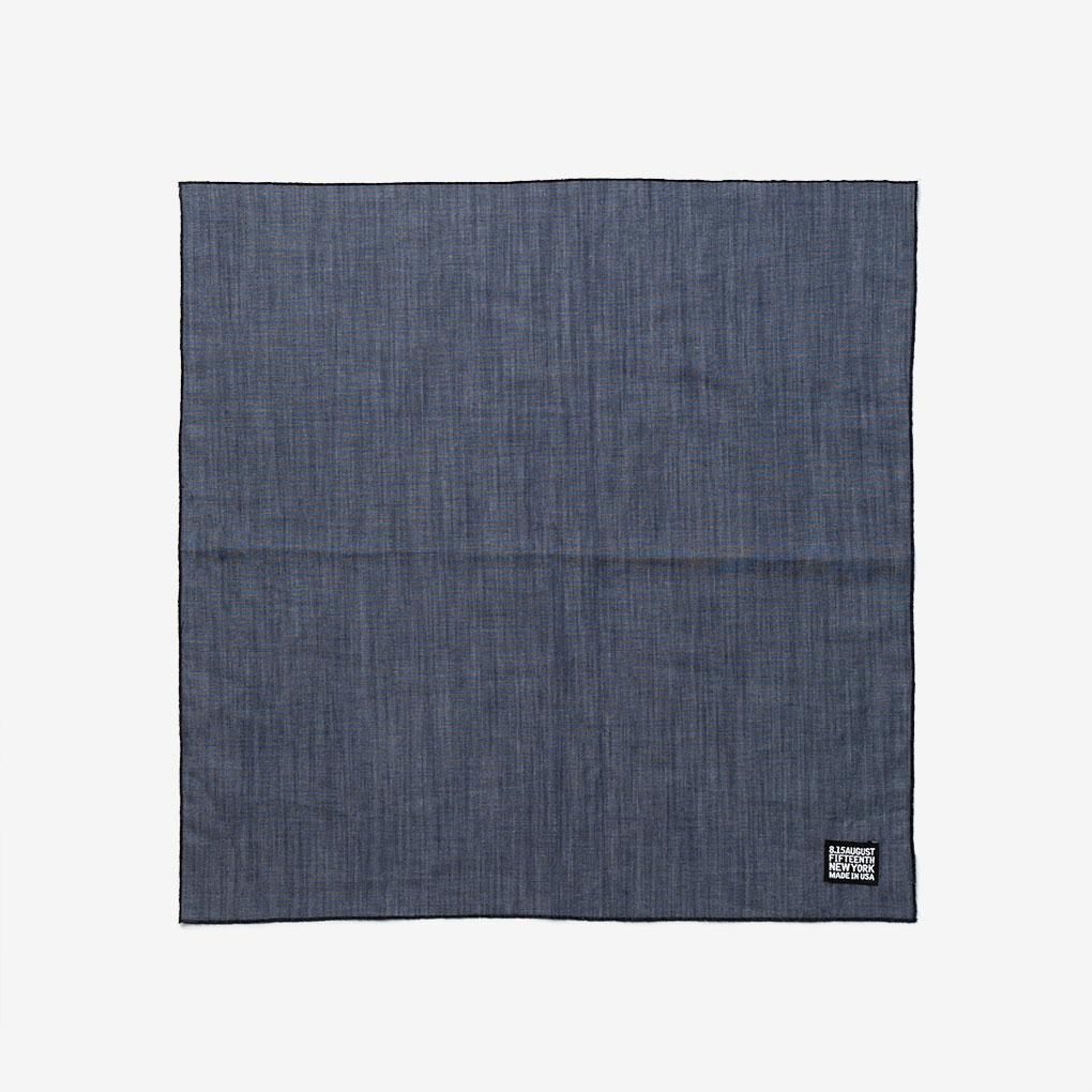 8.15August Fifteenth / SQUARE SCARF - SUPER LT. DENIM | ONE TENTH