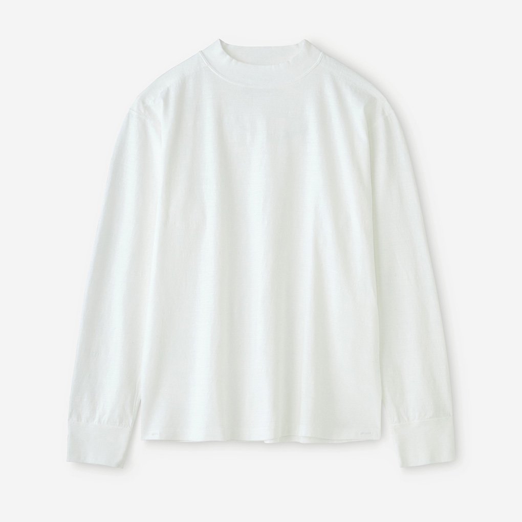 PHIGVEL / HIGHNECK LS TEE - OFF WHITE | ONE TENTH