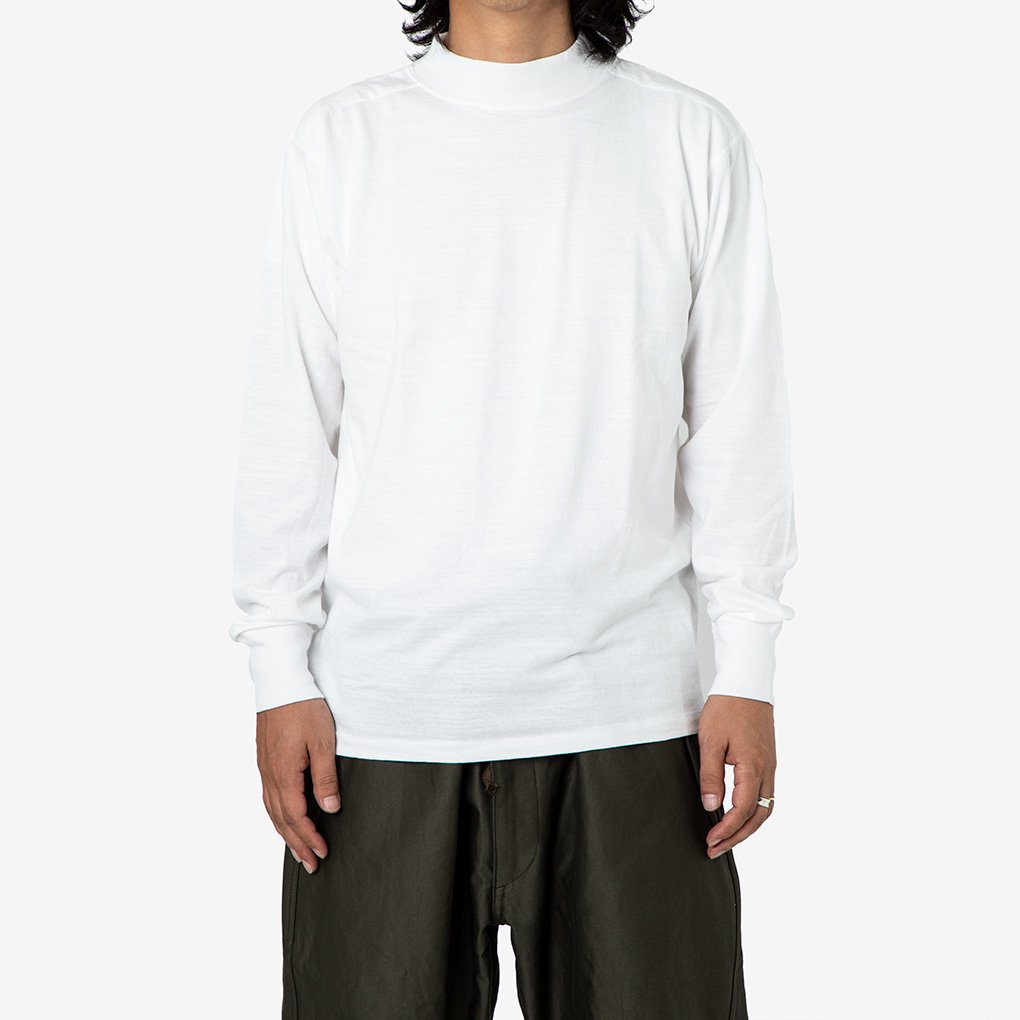 PHIGVEL / HIGHNECK LS TEE - OFF WHITE | ONE TENTH