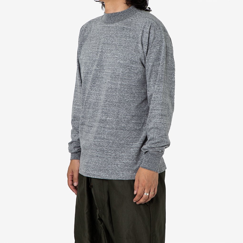 PHIGVEL / HIGHNECK LS TEE - TOP GRAY | ONE TENTH