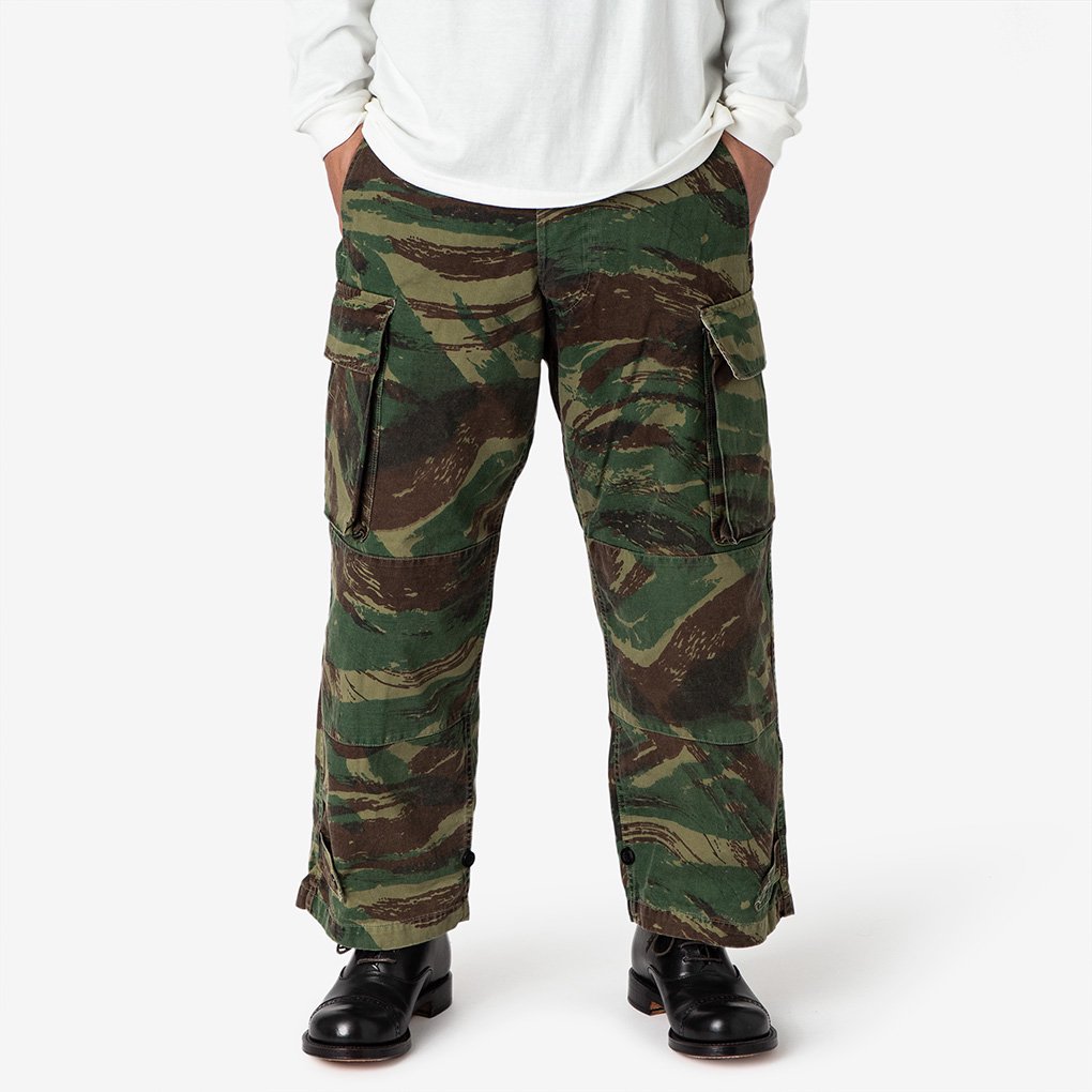 Outil ウティ Pantalon Blesle French Camo One Tenth