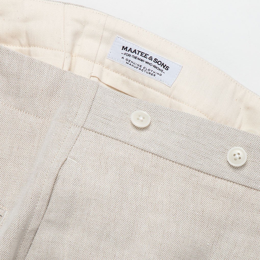 MAATEE&SONS 超強撚LINEN COVER ALL JACKET distribella.com