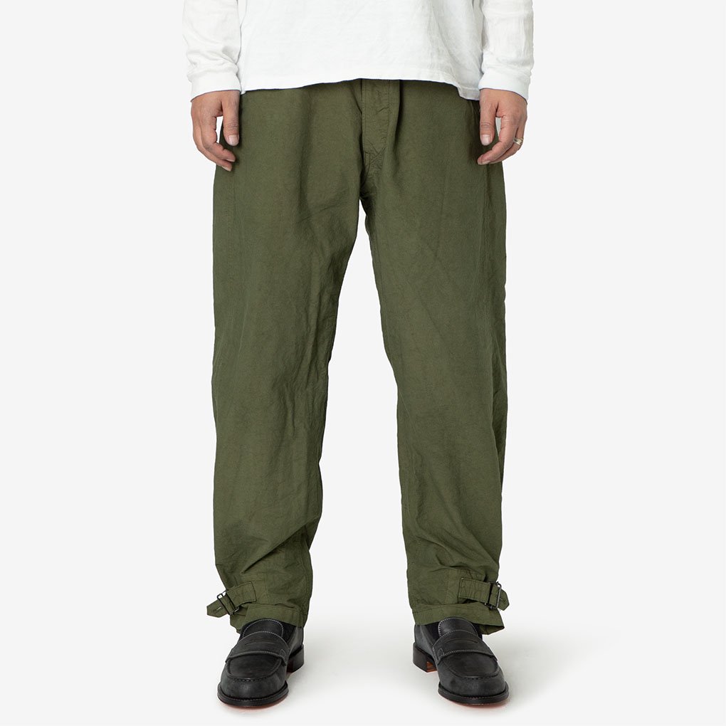 OUTIL (ウティ) / PANTALON CHASSIGNOLLES - OLIVE | ONE TENTH