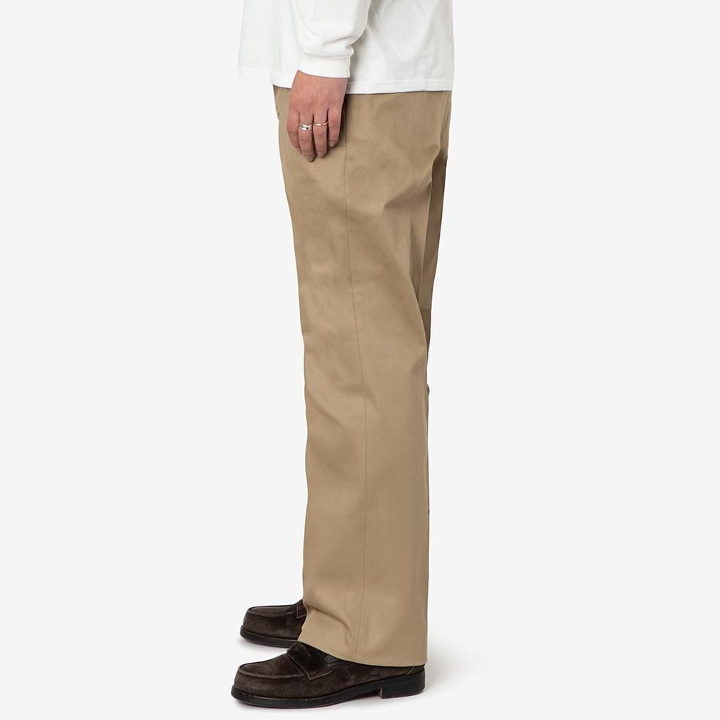 PHIGVEL / OFFICER TROUSERS REGULAR - KHAKI BEIGE | ONE TENTH