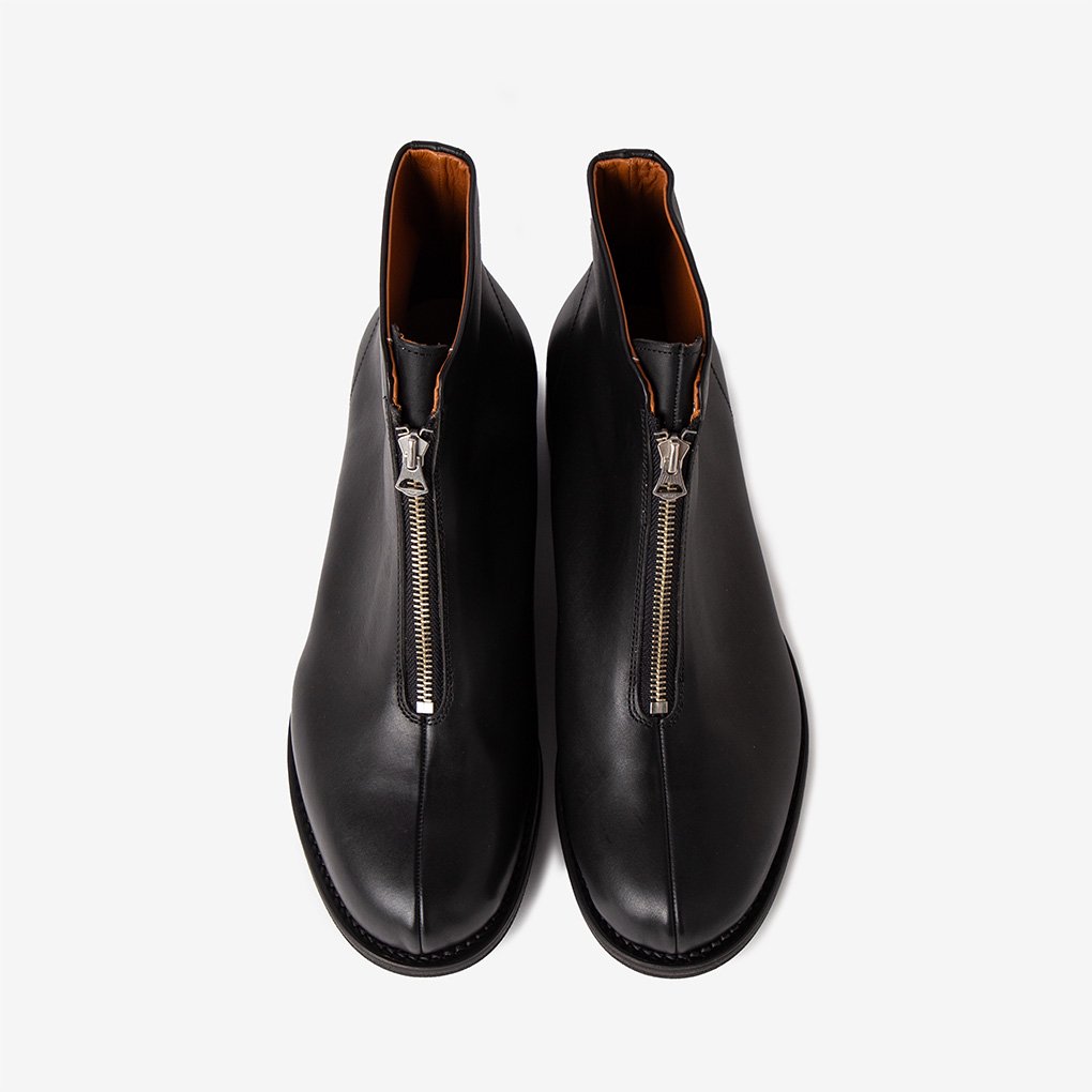 PHIGVEL / AVIATOR ZIP BOOTS - BLACK | ONE TENTH