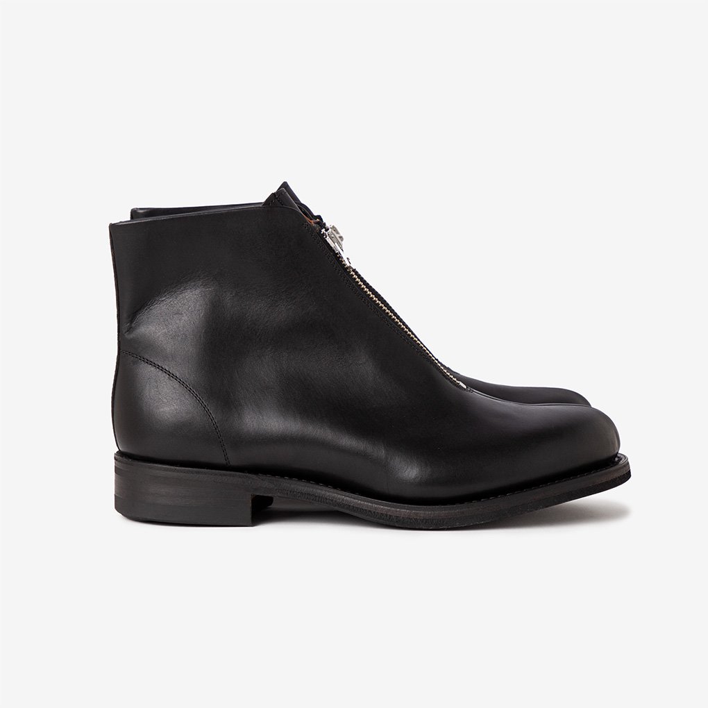 PHIGVEL / AVIATOR ZIP BOOTS - BLACK | ONE TENTH