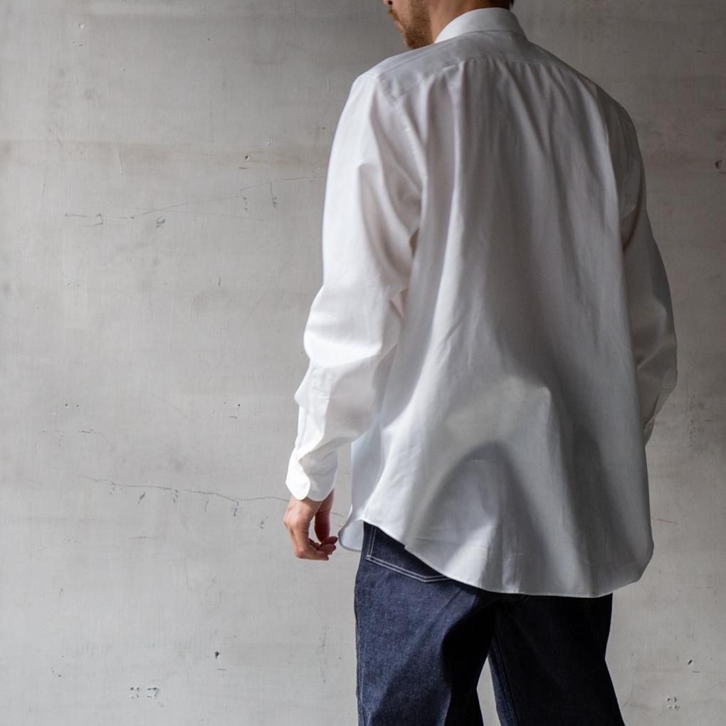 MAATEE＆SONS / CHARLES - DEAD STOCK GIZA SUVIN WHITE | ONE TENTH