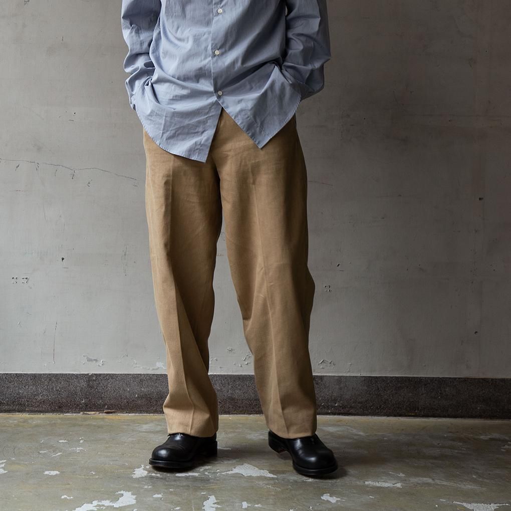 傷汚れなどはないです23AW MAATEE\u0026SONS CHEAP CHINO 薄BEIGE