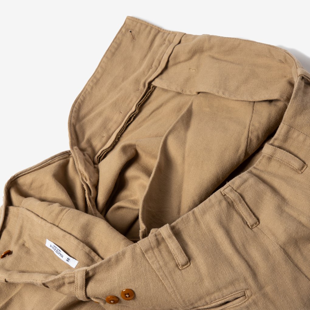 MAATEE&SONS / CHEAP CHINO - 薄BEIGE | ONE TENTH