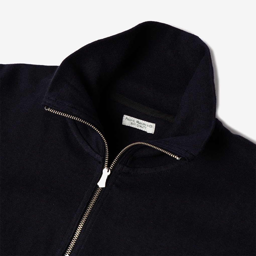 PHIGVEL / HALF ZIP SPORTING TOP - D.NAVY | ONE TENTH