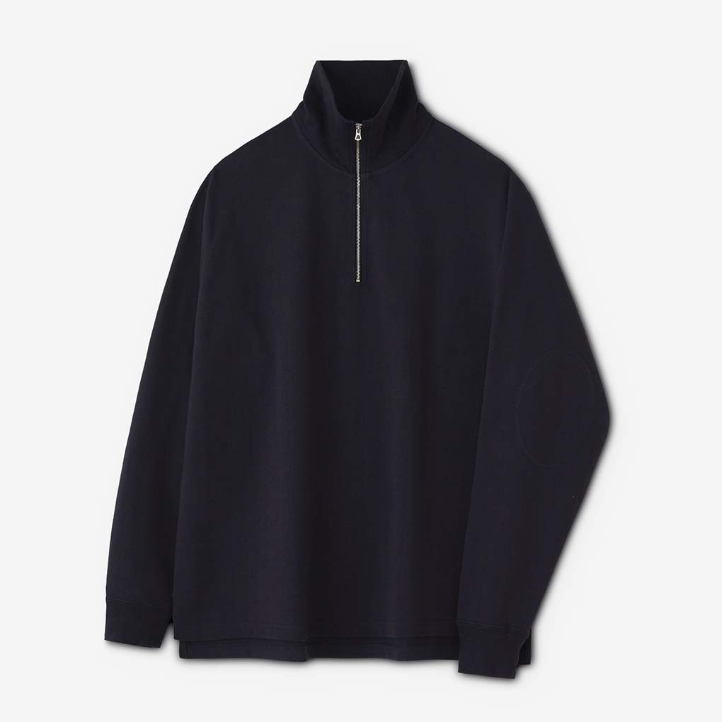 PHIGVEL / HALF ZIP SPORTING TOP - D.NAVY | ONE TENTH