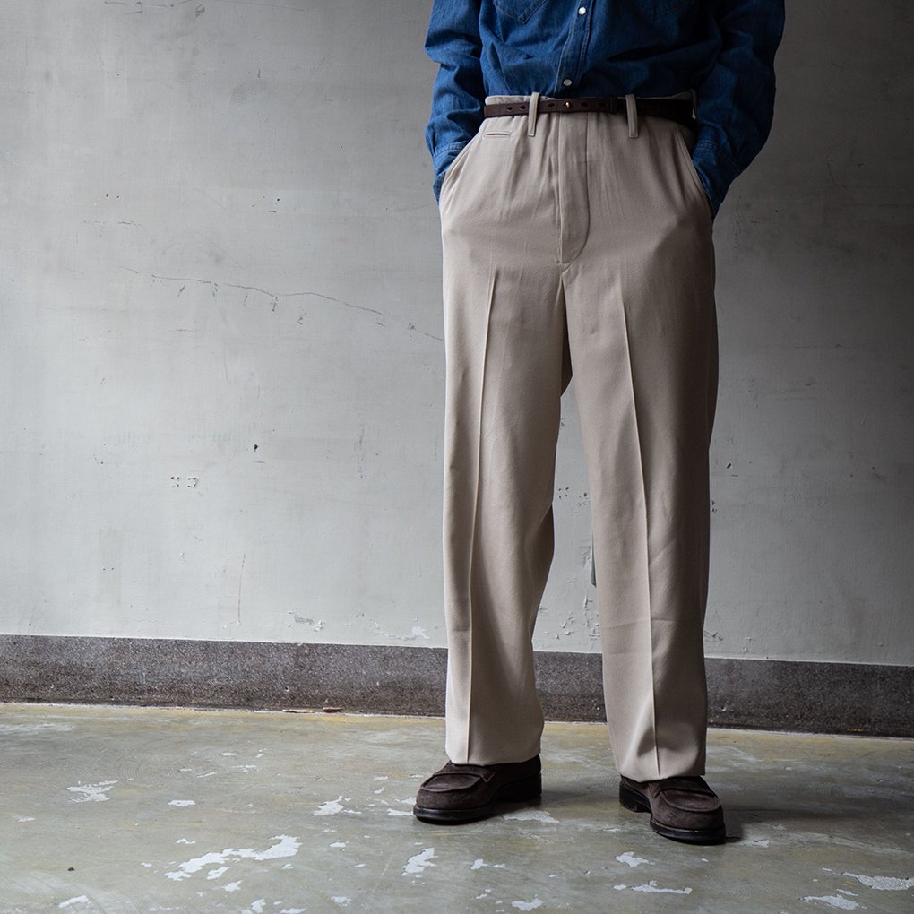 MAATEE&SONS / LUXE CHINO - 薄BEIGE | ONE TENTH