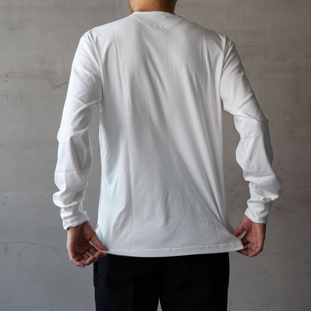 MAATEE&SONS CAP SHOULDER L/S TEE 4 - Tシャツ/カットソー(七分/長袖)