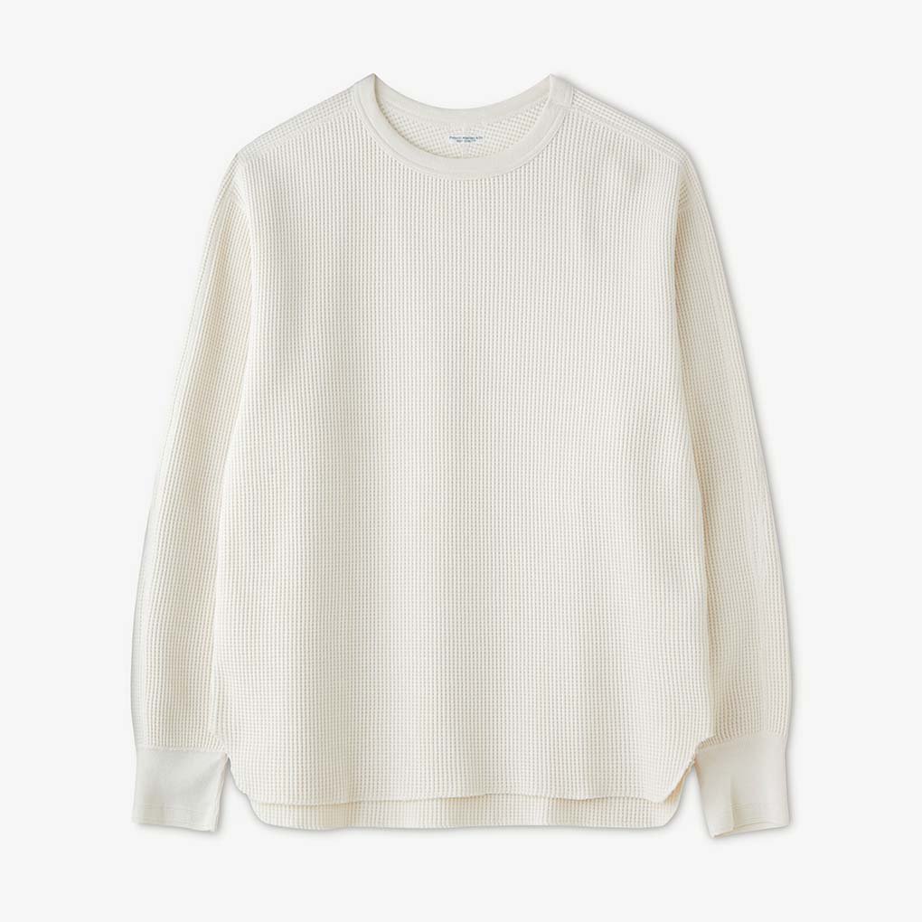 PHIGVEL / HEAVY WAFFLE TOP - IVORY | ONE TENTH