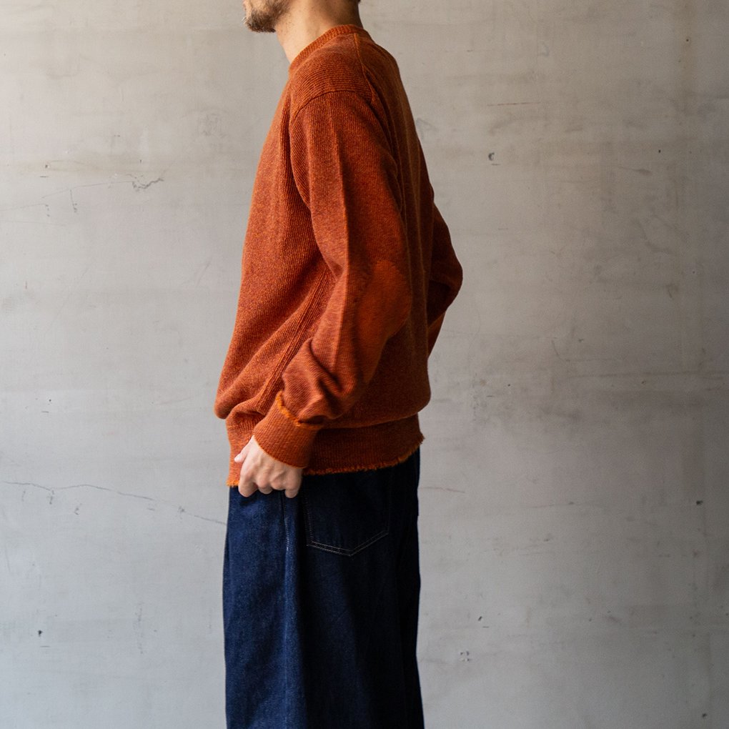 MAATEE&SONS / ひょっとこ P/O SWEATER - ORANGE | ONE TENTH