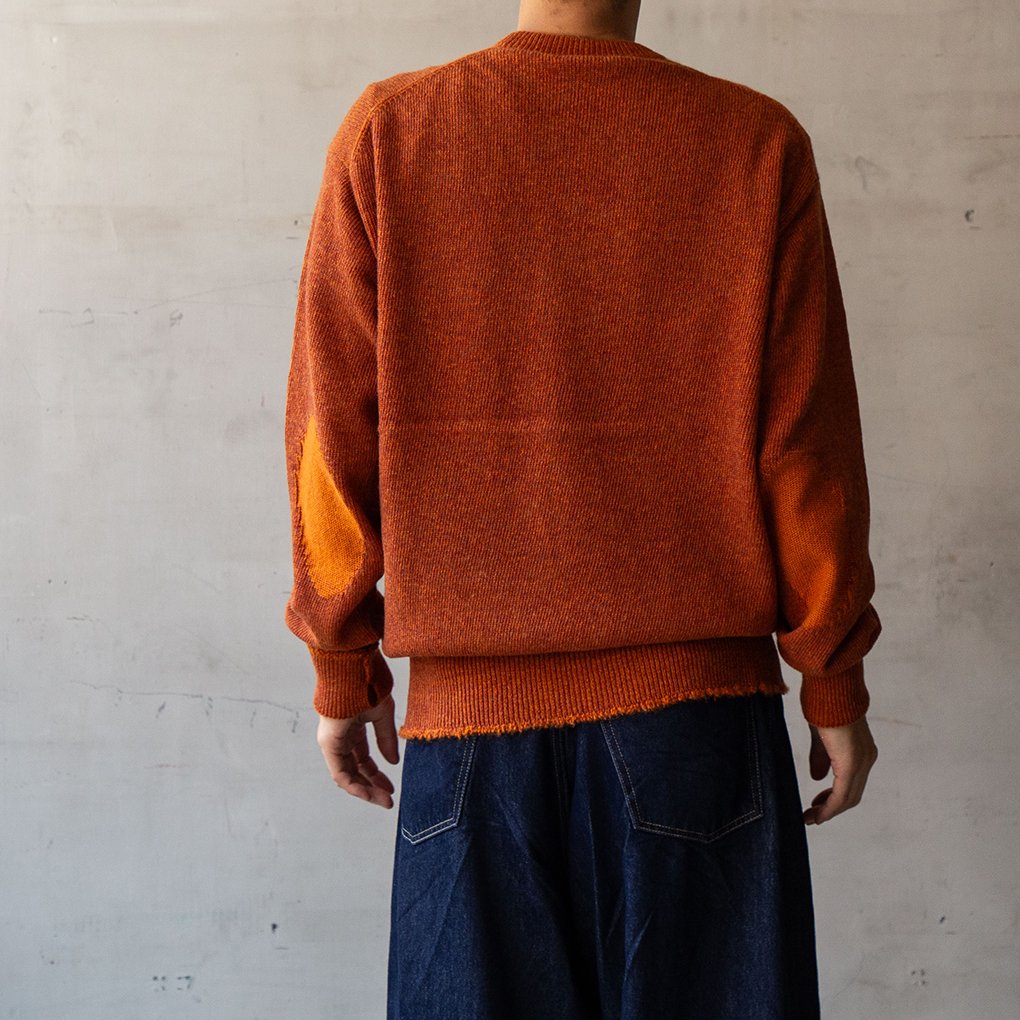 MAATEE&SONS / ひょっとこ P/O SWEATER - ORANGE | ONE TENTH