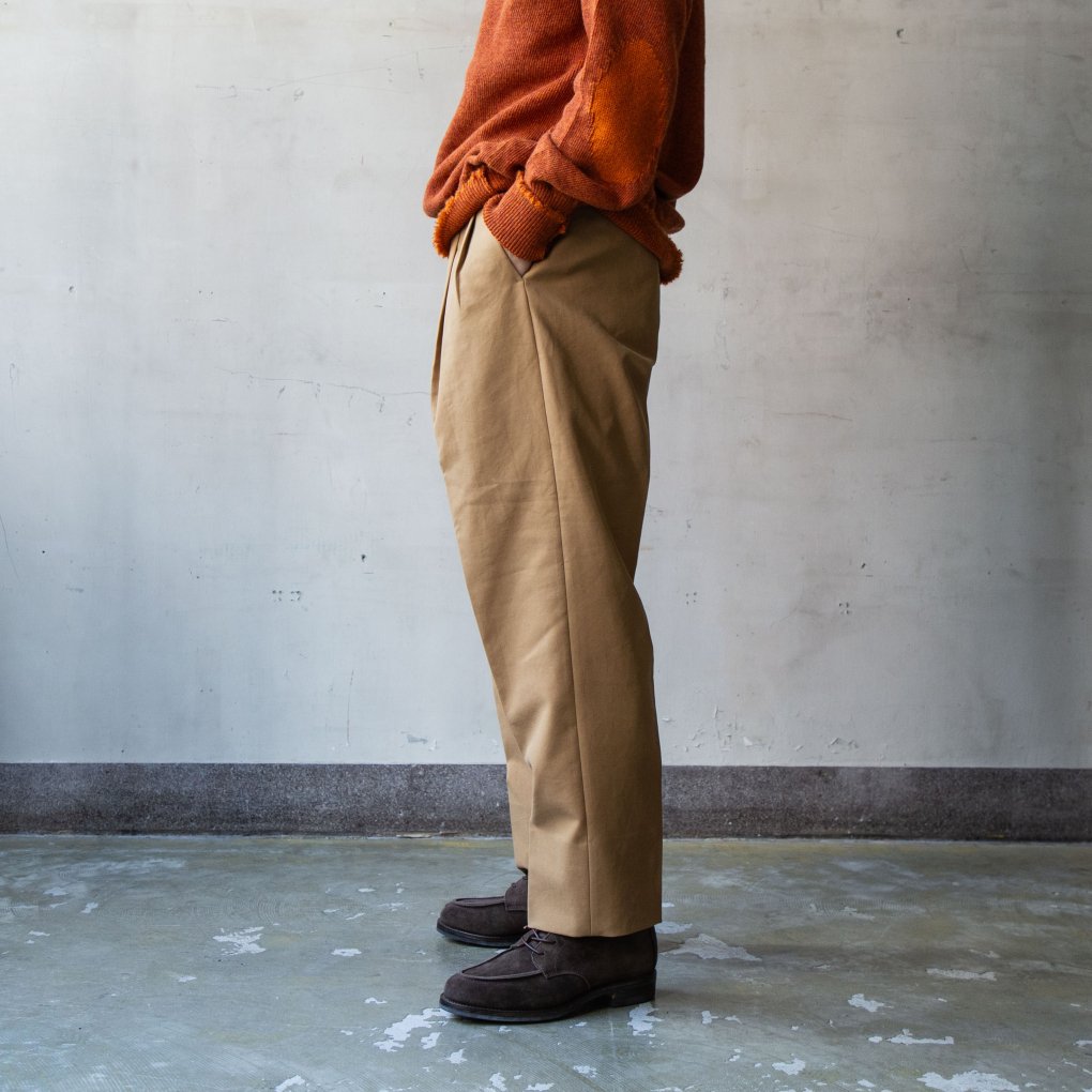 MAATEE&SONS / 俺のCHINO-PAN 二重OX - CAMEL BROWN | ONE TENTH