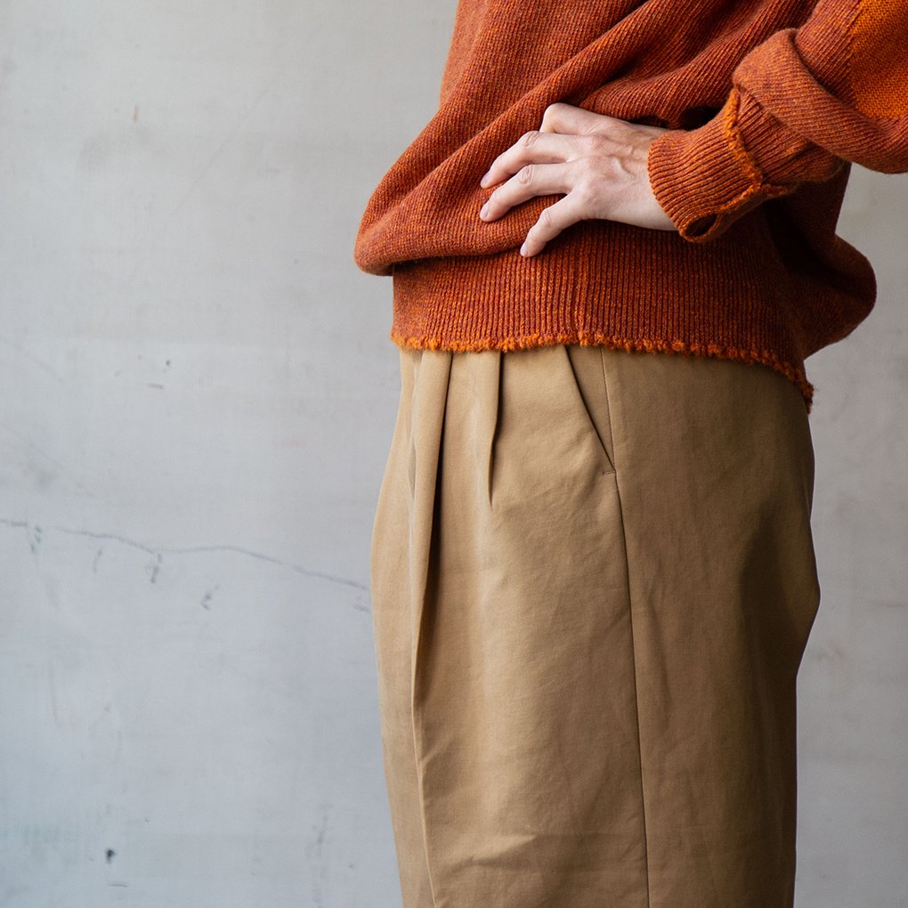 MAATEE&SONS / 俺のCHINO-PAN 二重OX - CAMEL BROWN | ONE TENTH
